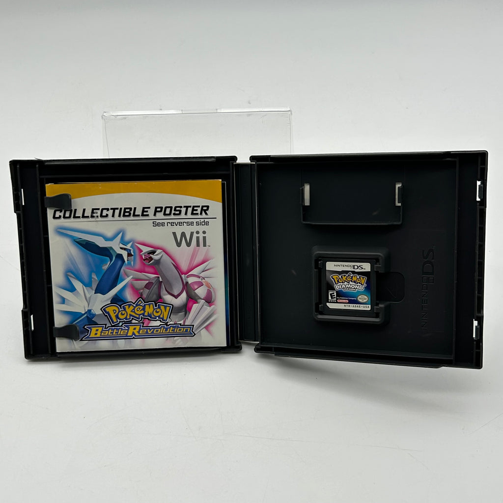Nintendo DS Pokemon Diamond Used C Multi-Colored Case Manual