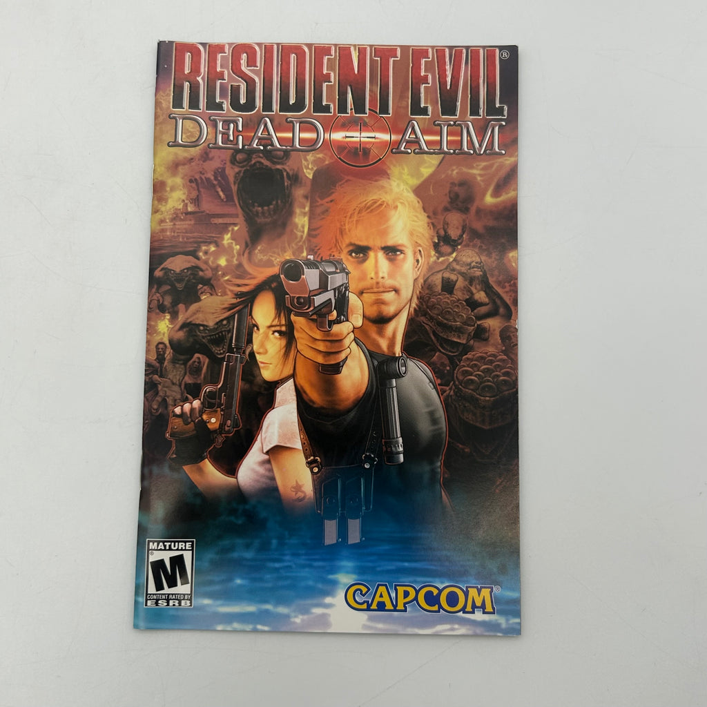 Resident Evil Dead Aim PlayStation 2 w/ Manual + Case