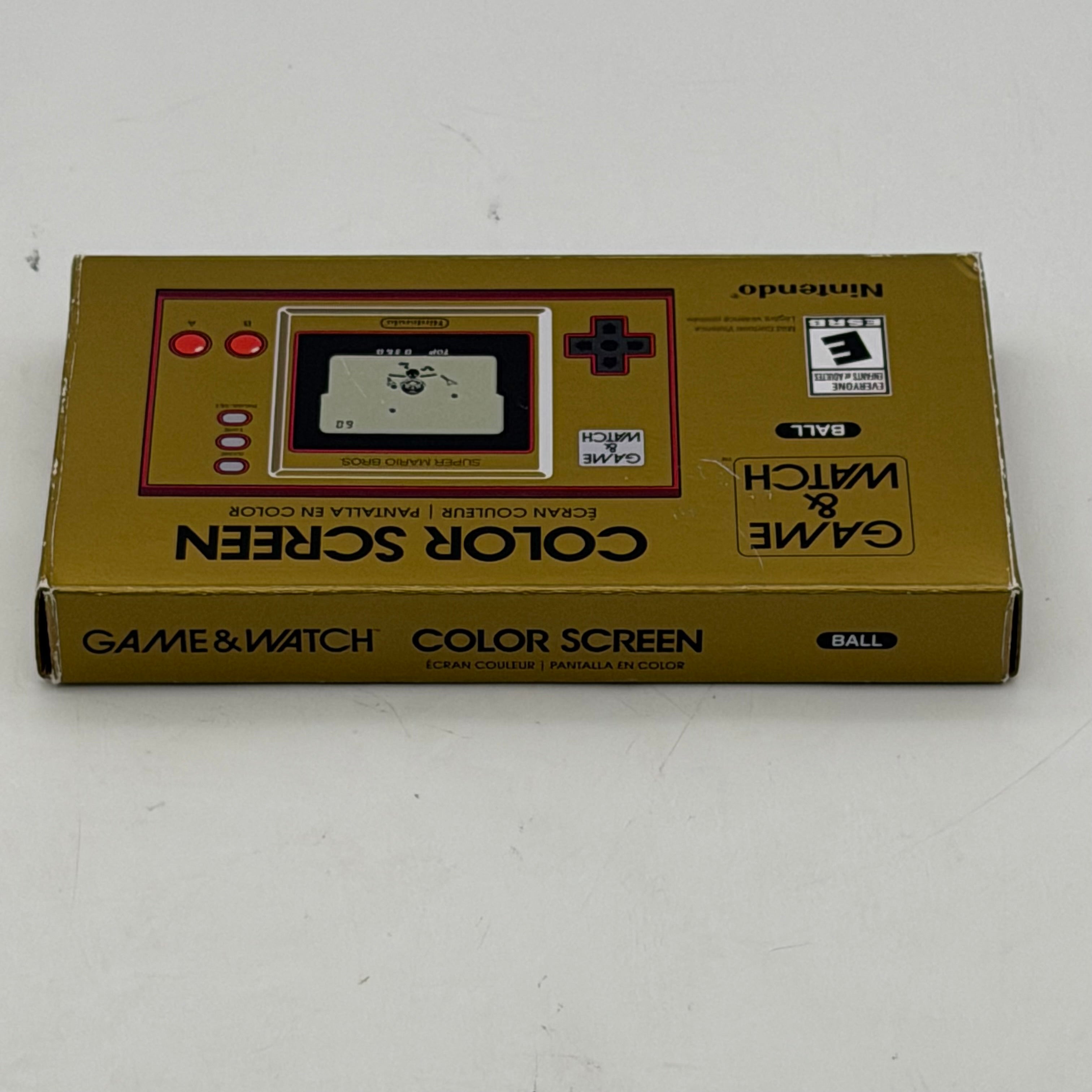 Nintendo Game & Watch Super Mario Bros Color Screen Handheld Console Tested