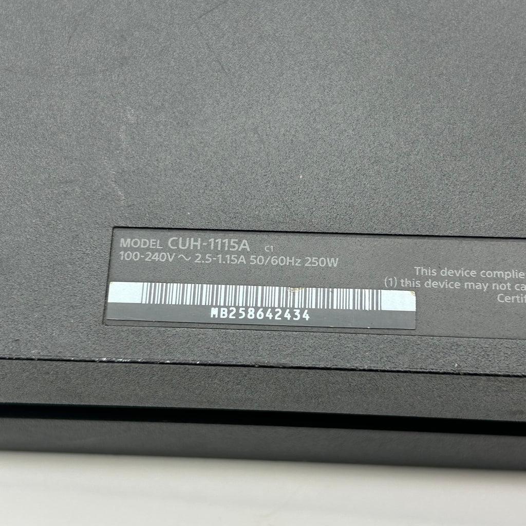 Sony PlayStation 4 PS4 500GB Black Console Gaming System CUH-1115A - Tested