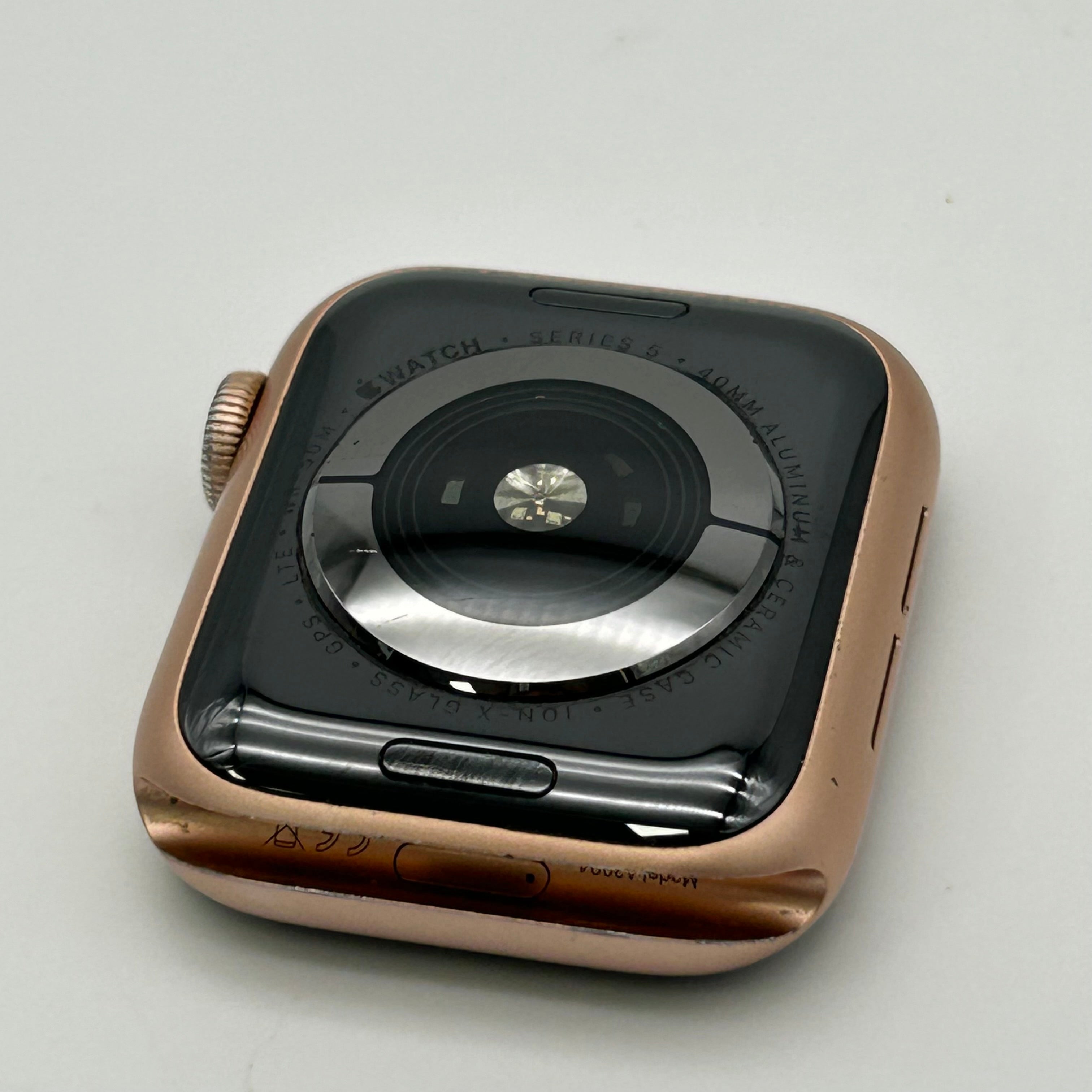 Unlocked Apple Watch Series 5 40MM Rose Gold Aluminum A2094 Face Only