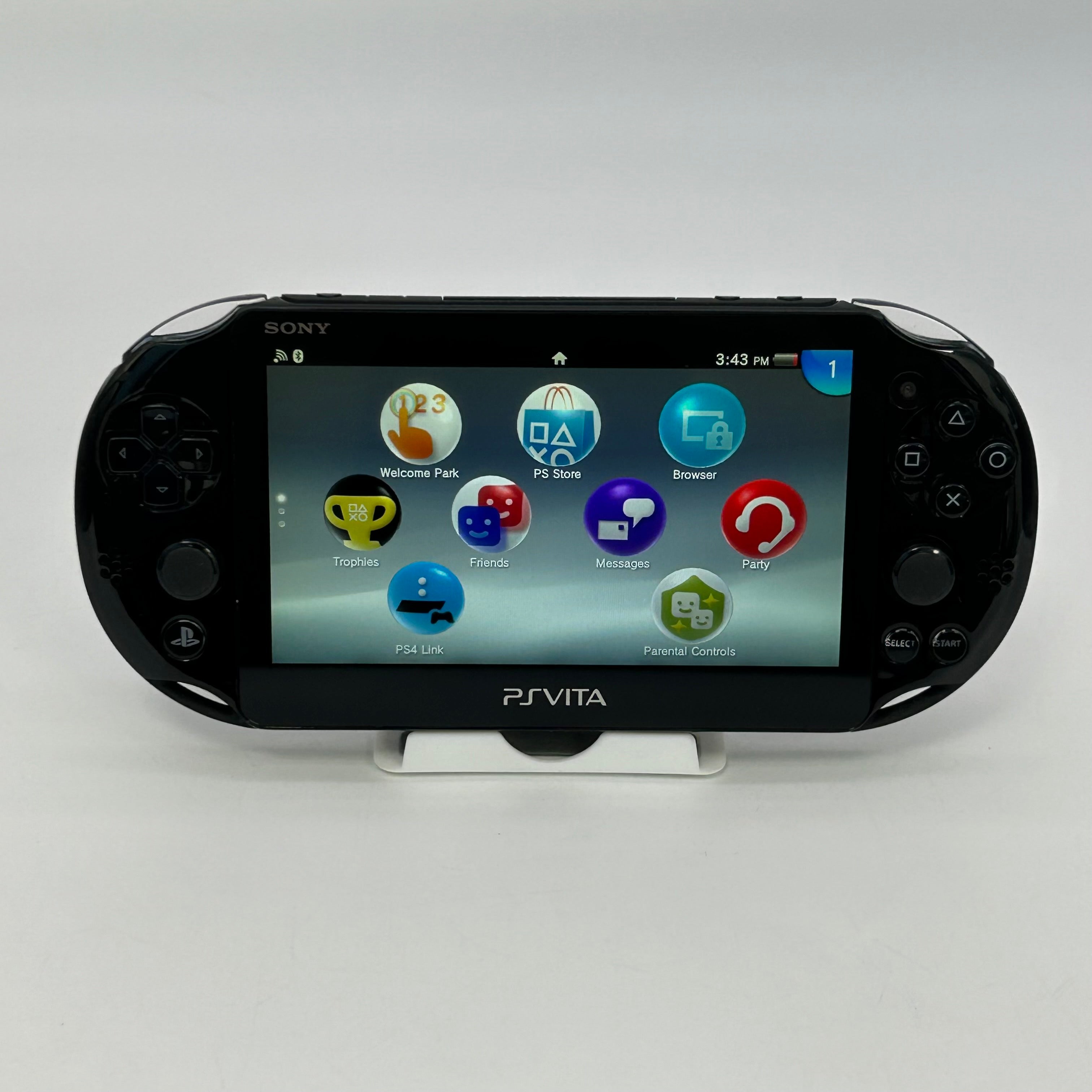 Sony PlayStation Vita PS Vita Slim PCH-2001 Handheld Console Gaming System Black