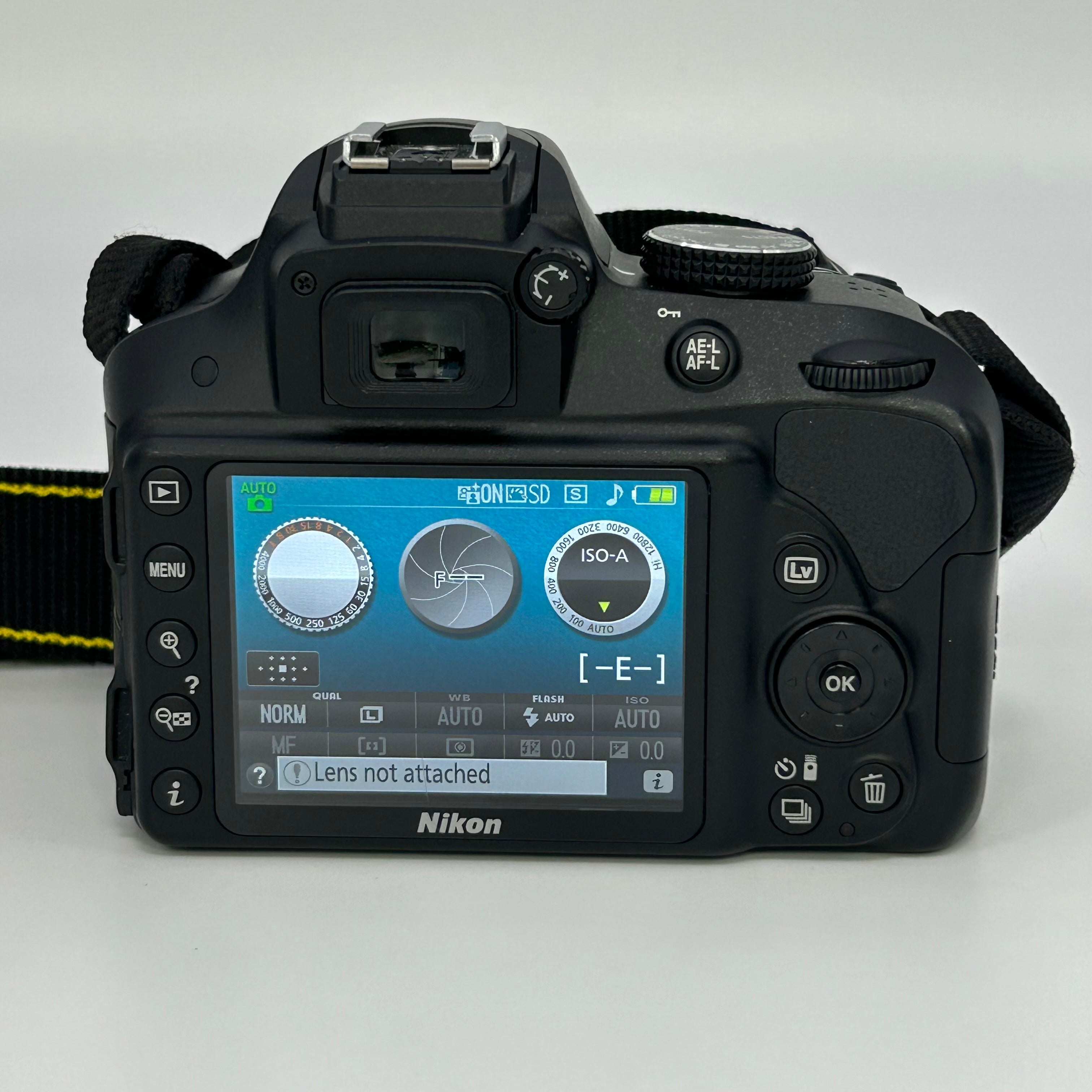 Nikon D3300 Digital SLR Camera - Black (Body Only) - READ
