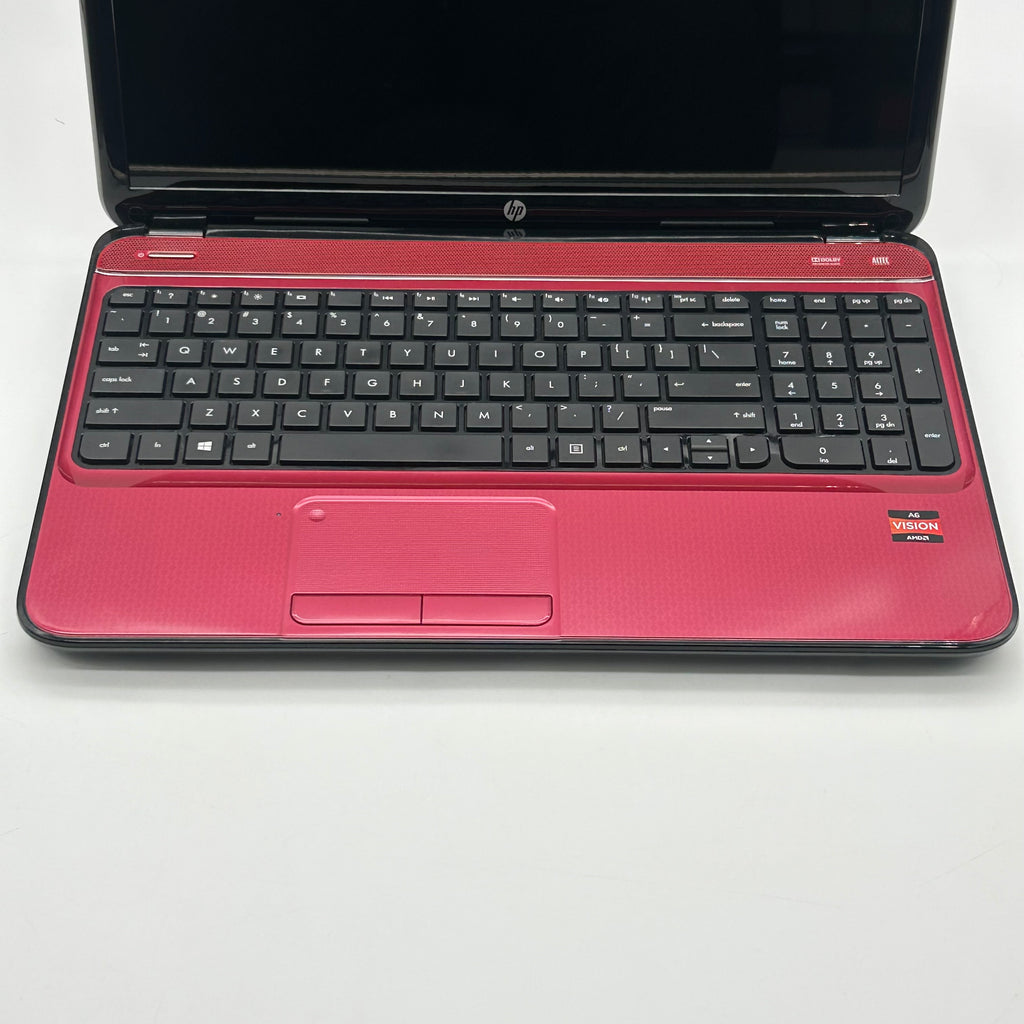 HP Pavilion G6 15.6-Inch Laptop | AMD A6-4400M APU| 8GB RAM| 1TB HDD| Red w/ Charger