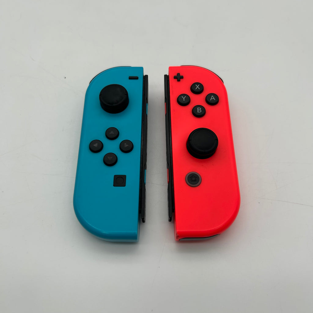 Nintendo Switch HAC-001 - Neon Red/Neon Blue 32GB Handheld Black Console Set
