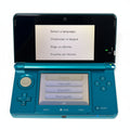 Nintendo 3DS (CTR-001) 2011 Aqua Blue w/ 2GB SD Card, Stylus, Cable, and a Game