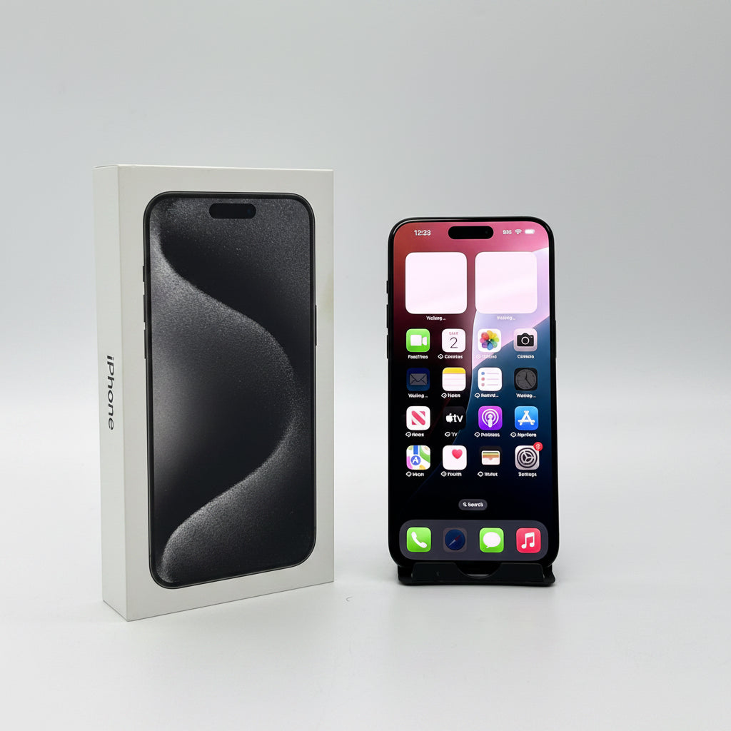 Apple iPhone 15 Pro Max 256GB Black Titanium MU663LL/A (AT&T)