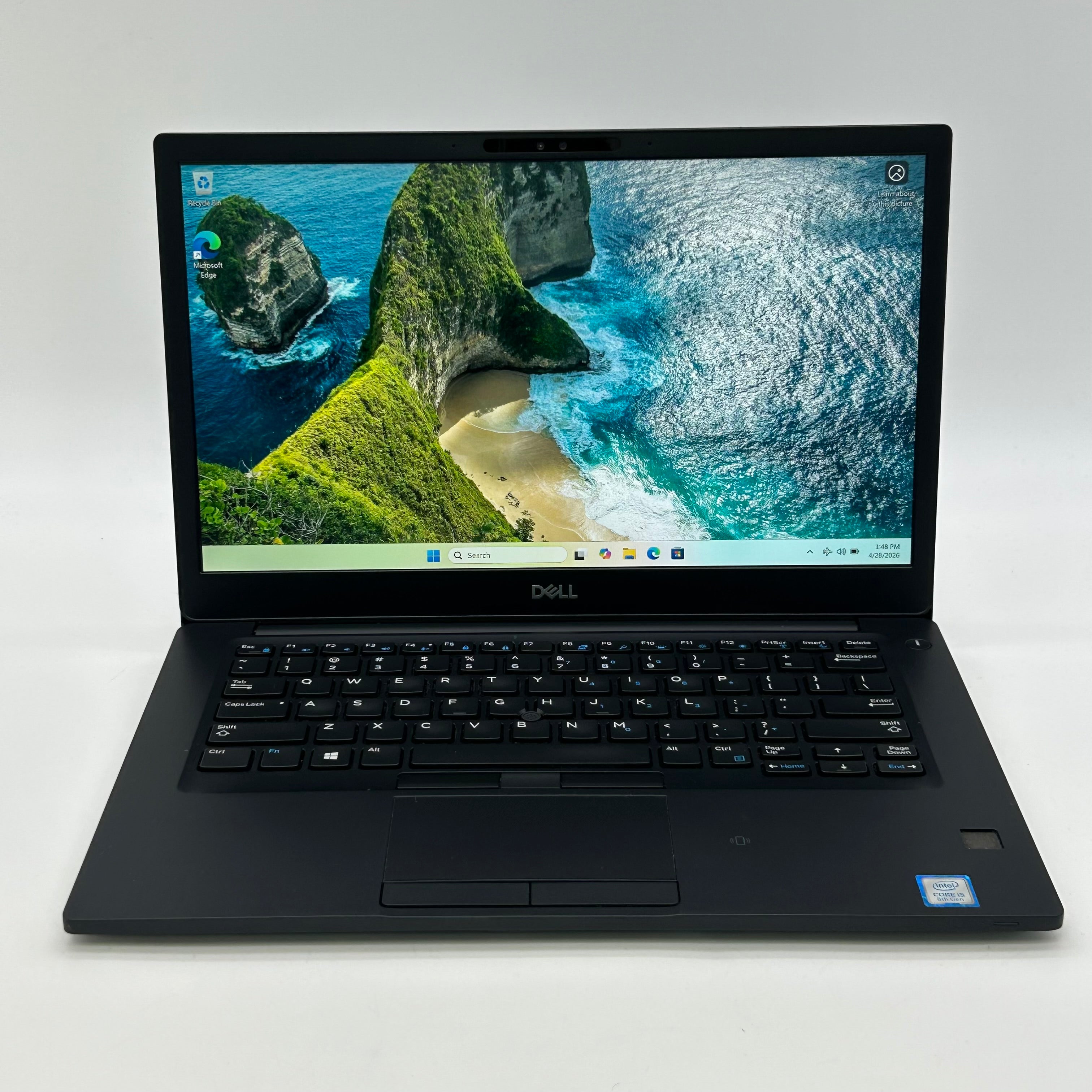 Dell Latitude 7490 14-inch Intel Core i5-8350U 16GB RAM 128GB SSD Black Laptop