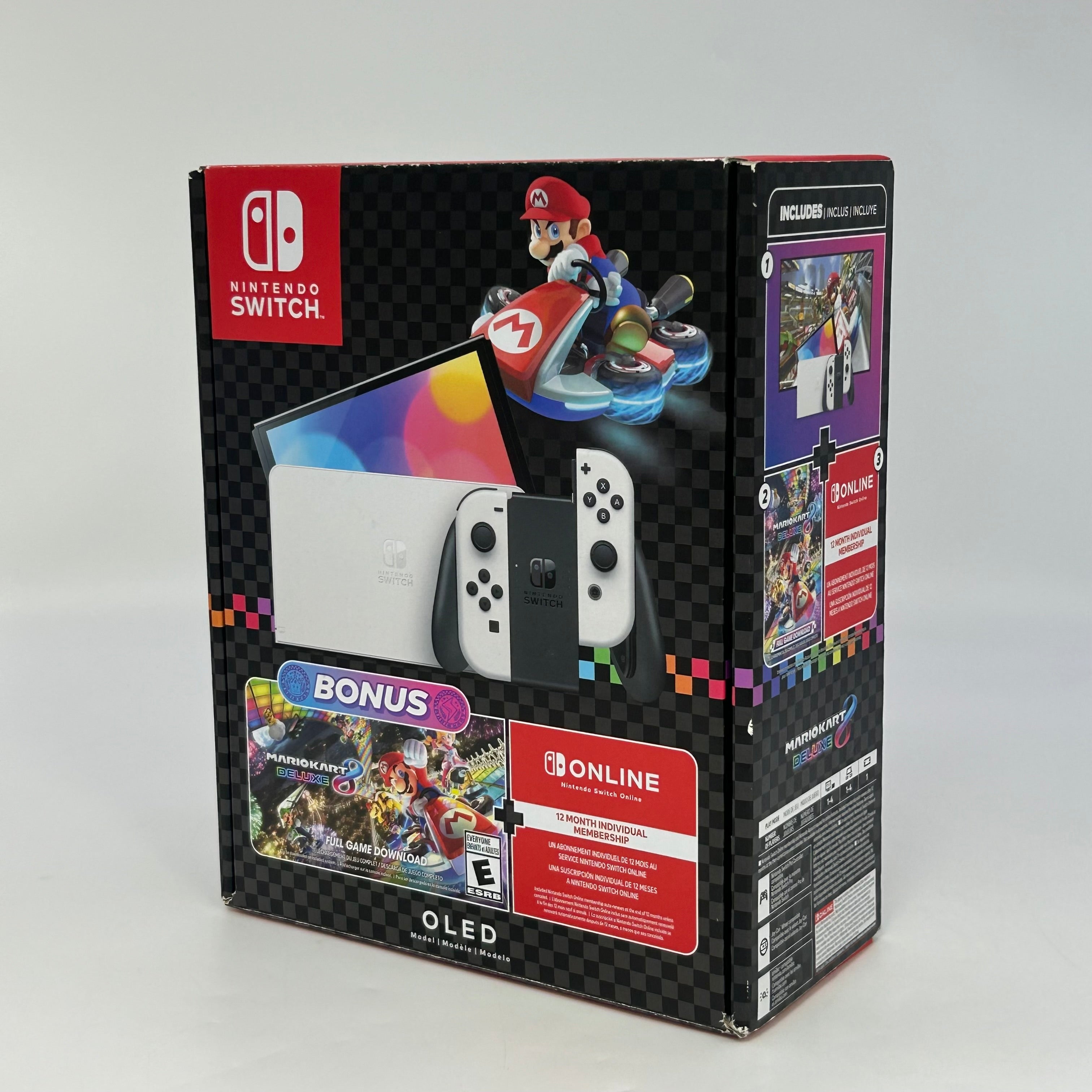 Nintendo Switch OLED 64GB Model w/ White Joy-Con System Console | Open-Box