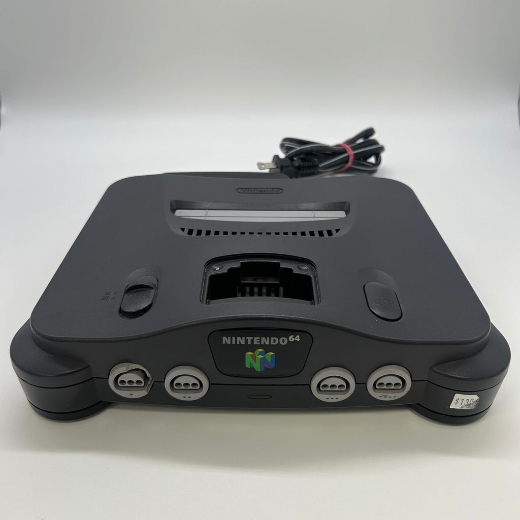 Nintendo 64 Console (N64) 1996 Black - 1 Controller - Used
