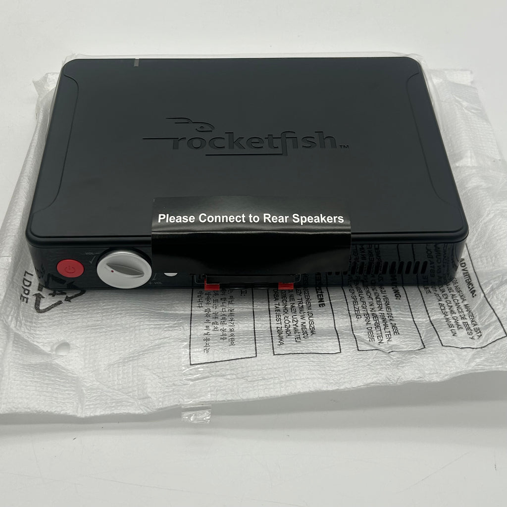 Rocket Fish RF-WHTIB Receiver Sender Universal Wireless Rear Speaker Kit - New Open Box