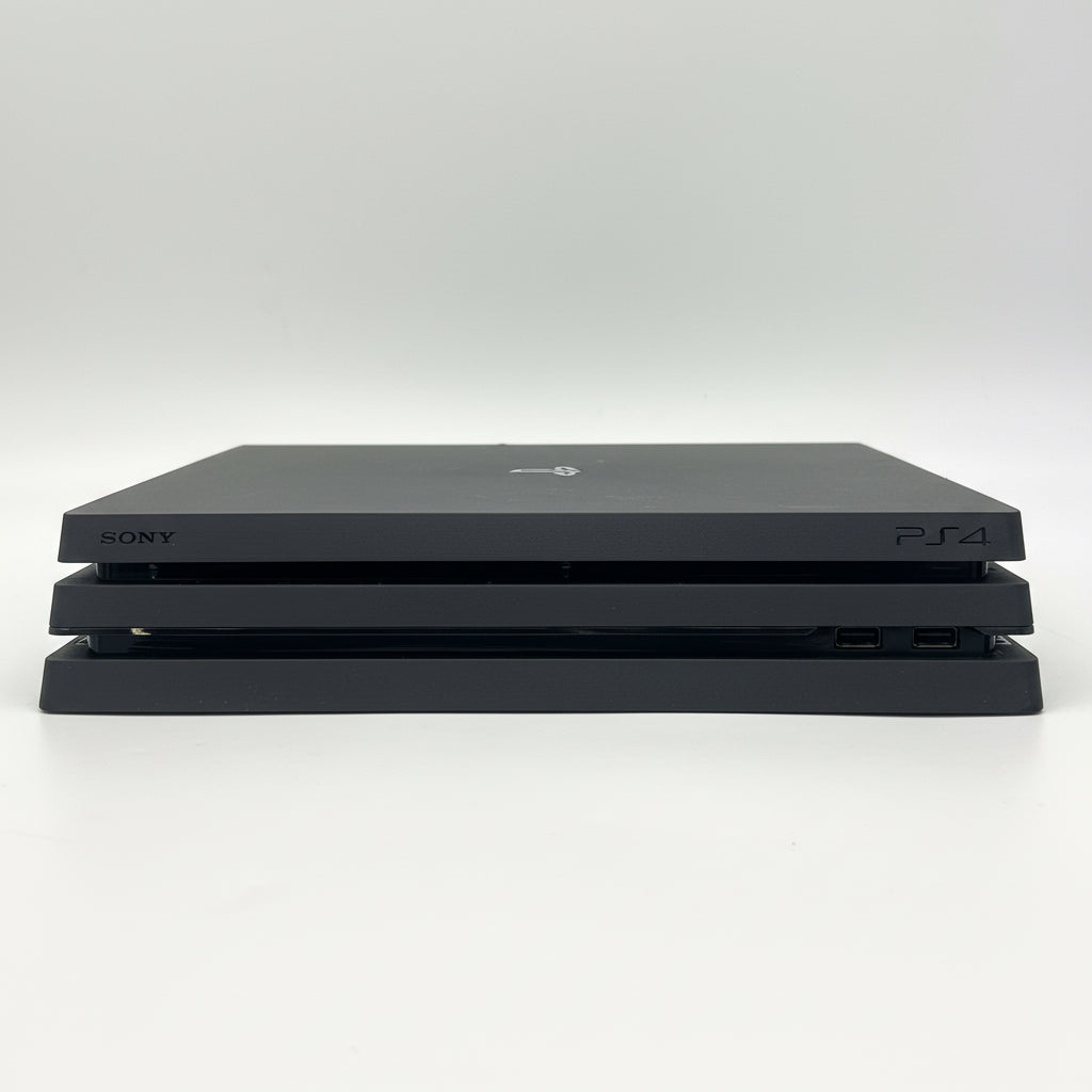 Sony PlayStation 4 Pro Black Console Cont HDMI USB Wi-Fi CUH-7015B 1TB