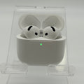 Apple AirPods (4th Gen) Complete Set A3058 A3050 A3053 - White Genuine tested Working Pair - Used