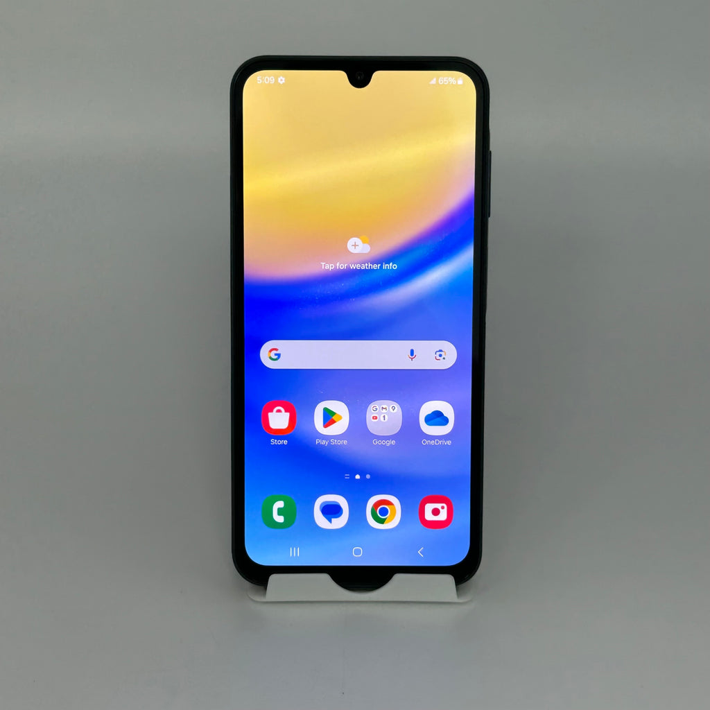 T-Mobile Samsung Galaxy A15 5G 4GB RAM 64GB SM-A156U Blue Black