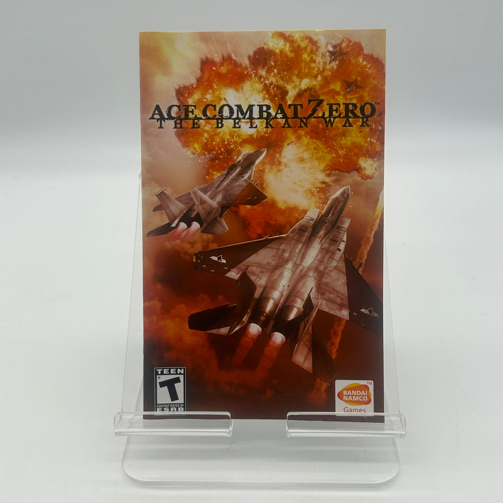 Sony PlayStation 2 Ace Combat Zero: The Belkan War w/ Case and Manual