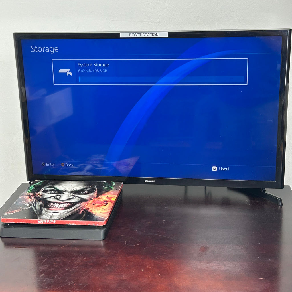 Sony PlayStation 4 PS4 Slim 500GB CUH-2015A Black Console Only - Tested Works