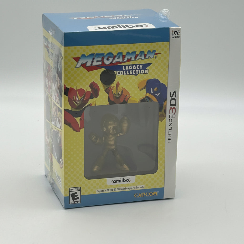 Mega Man Legacy Collection: Collector's Edition (Nintendo 3DS, 2016) Amiibo New