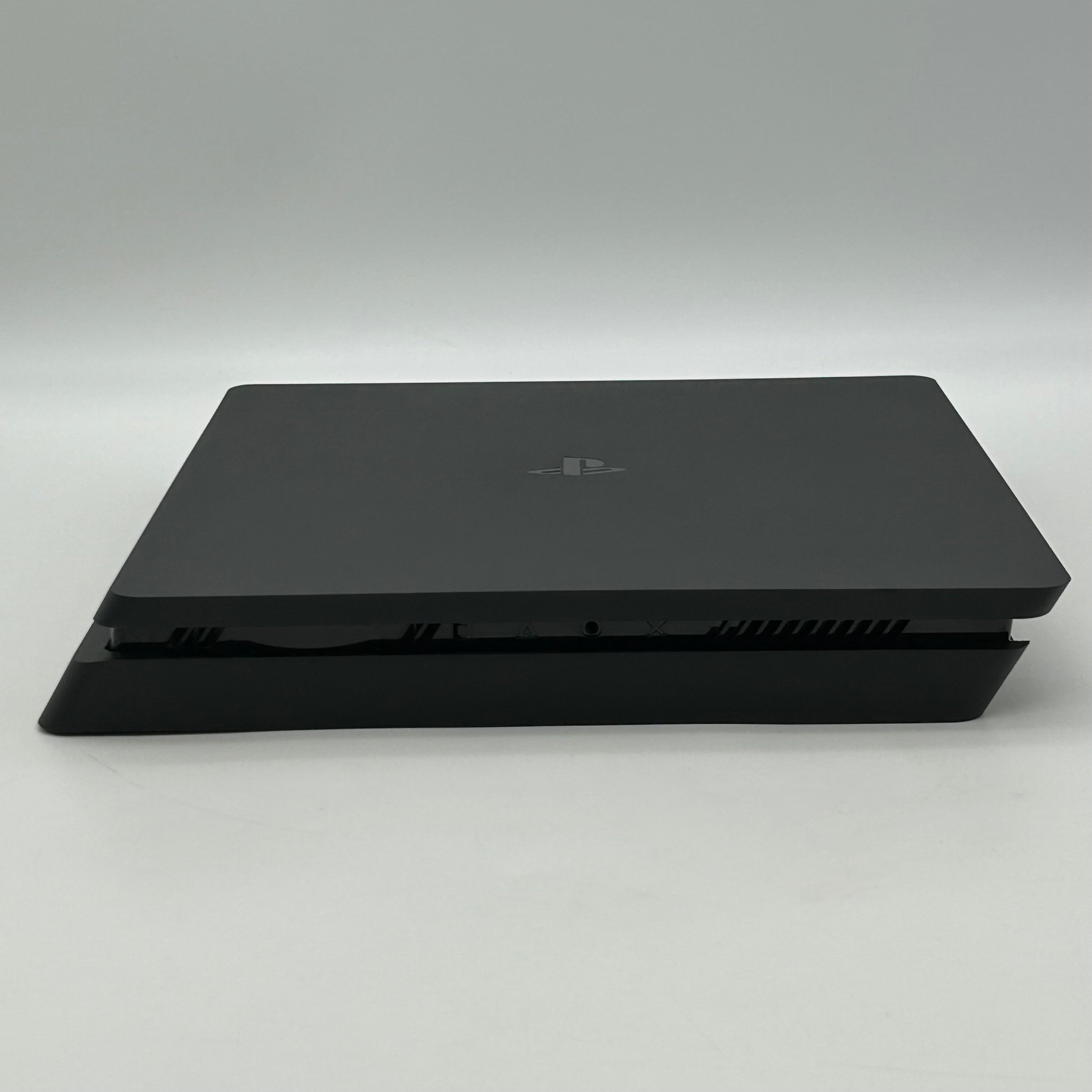 Sony PS4 Slim 1TB Console Black Bundle + 3 Games & 2 Controllers - Tested (Drift)