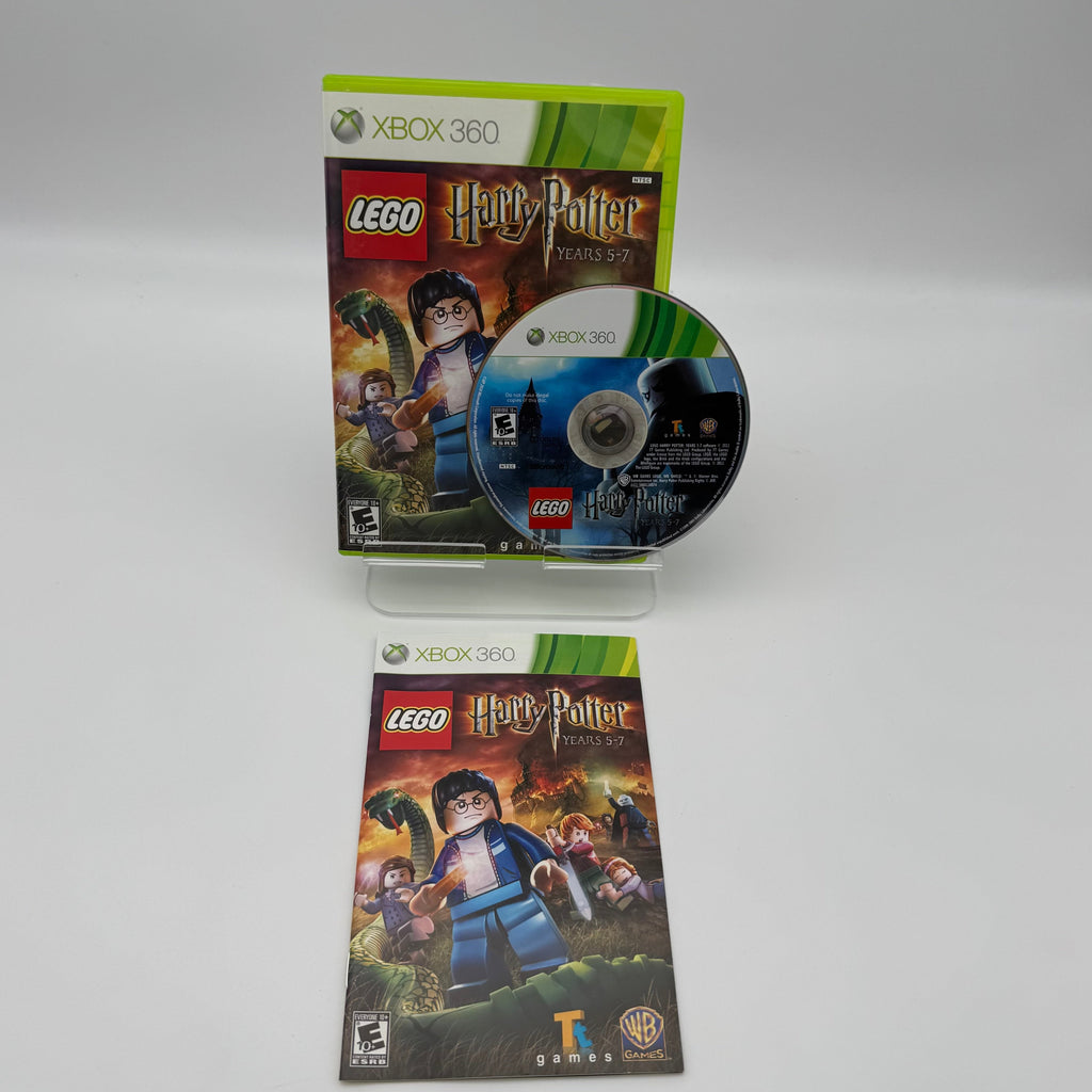 Xbox 360 LEGO Harry Potter Video Game with Box and Manual - Used