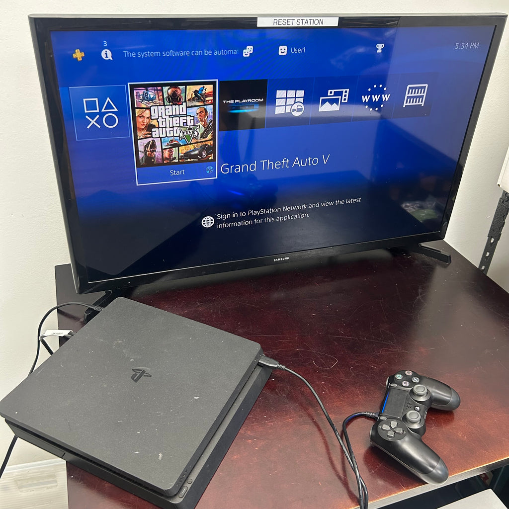 Sony PlayStation 4 PS4 Slim 1TB CUH-2215B Console Bundle Tested
