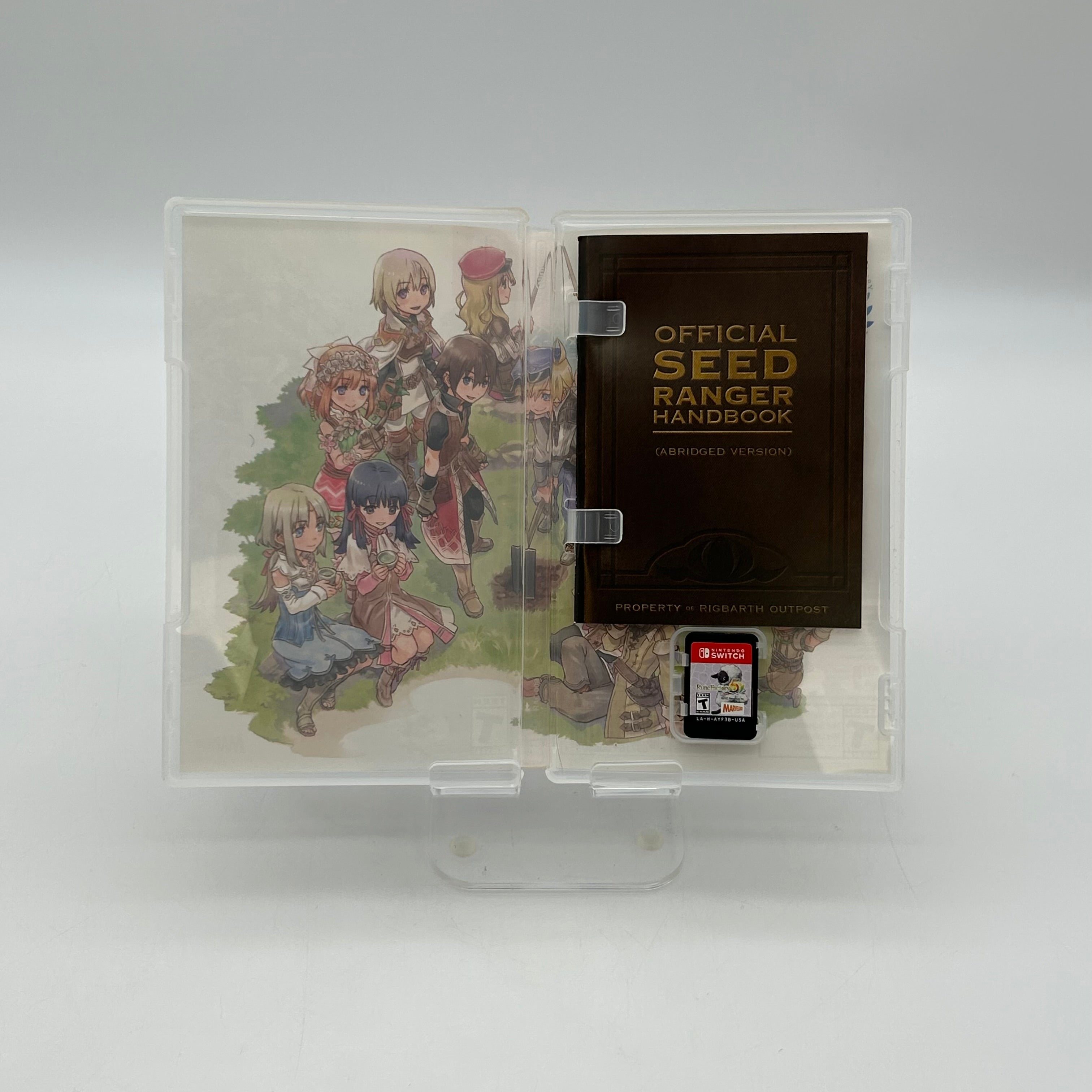 Nintendo Switch Rune Factory 5 w/ Manual + Case