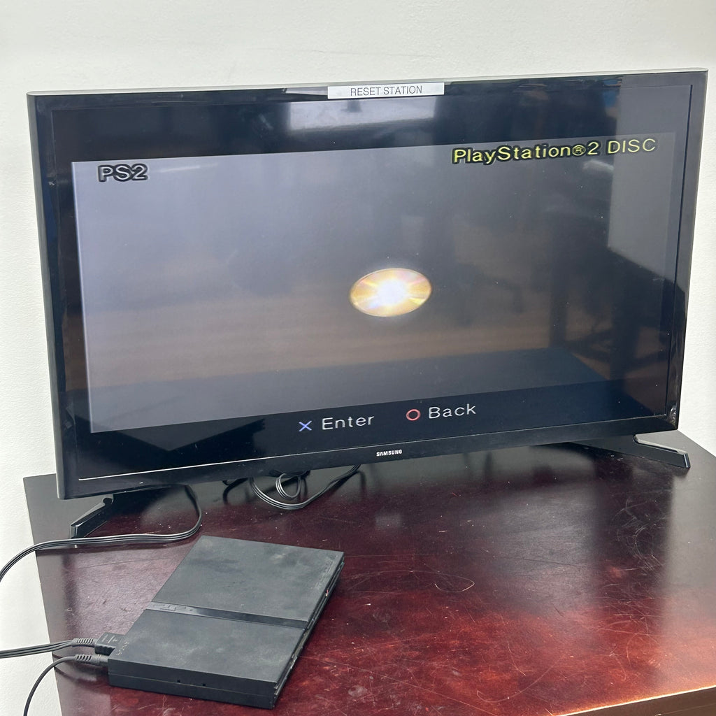Sony PlayStation 2 Slim SCPH-79001 PS2 Console w/ OEM Cables - Tested