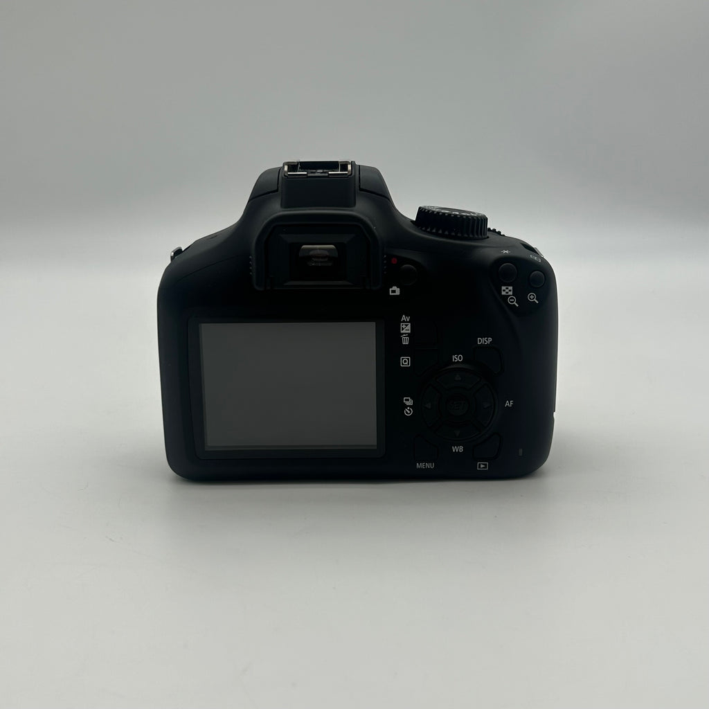 Official Canon EOS 4000D DSLR Camera and EF-S 18-55 mm f/3.5-5.6 III Lens -Black