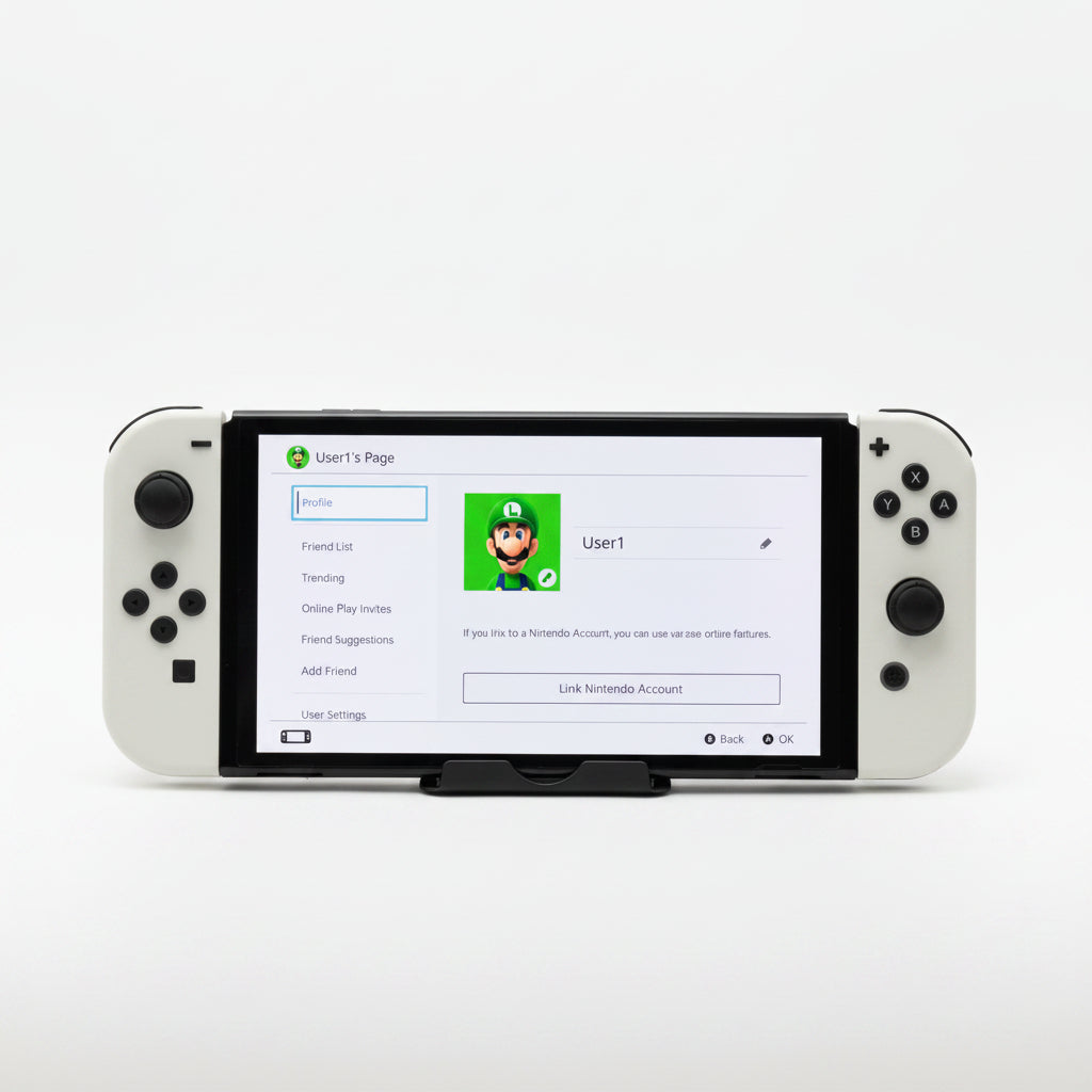 Nintendo Switch OLED Console Gaming System HEG-001 White