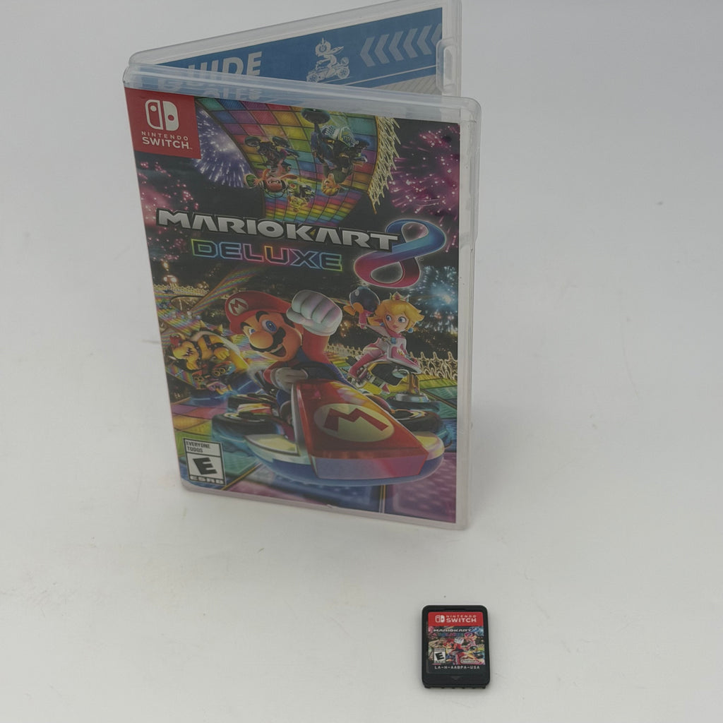 Mario Kart 8 Deluxe Nintendo Switch Cartridge w/Case Tested Authentic