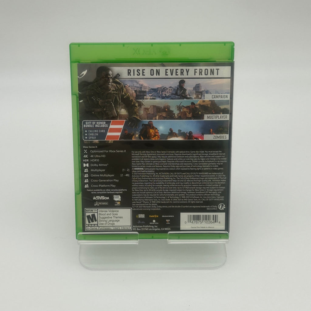 Call of Duty: Vanguard Xbox One - Used With Box
