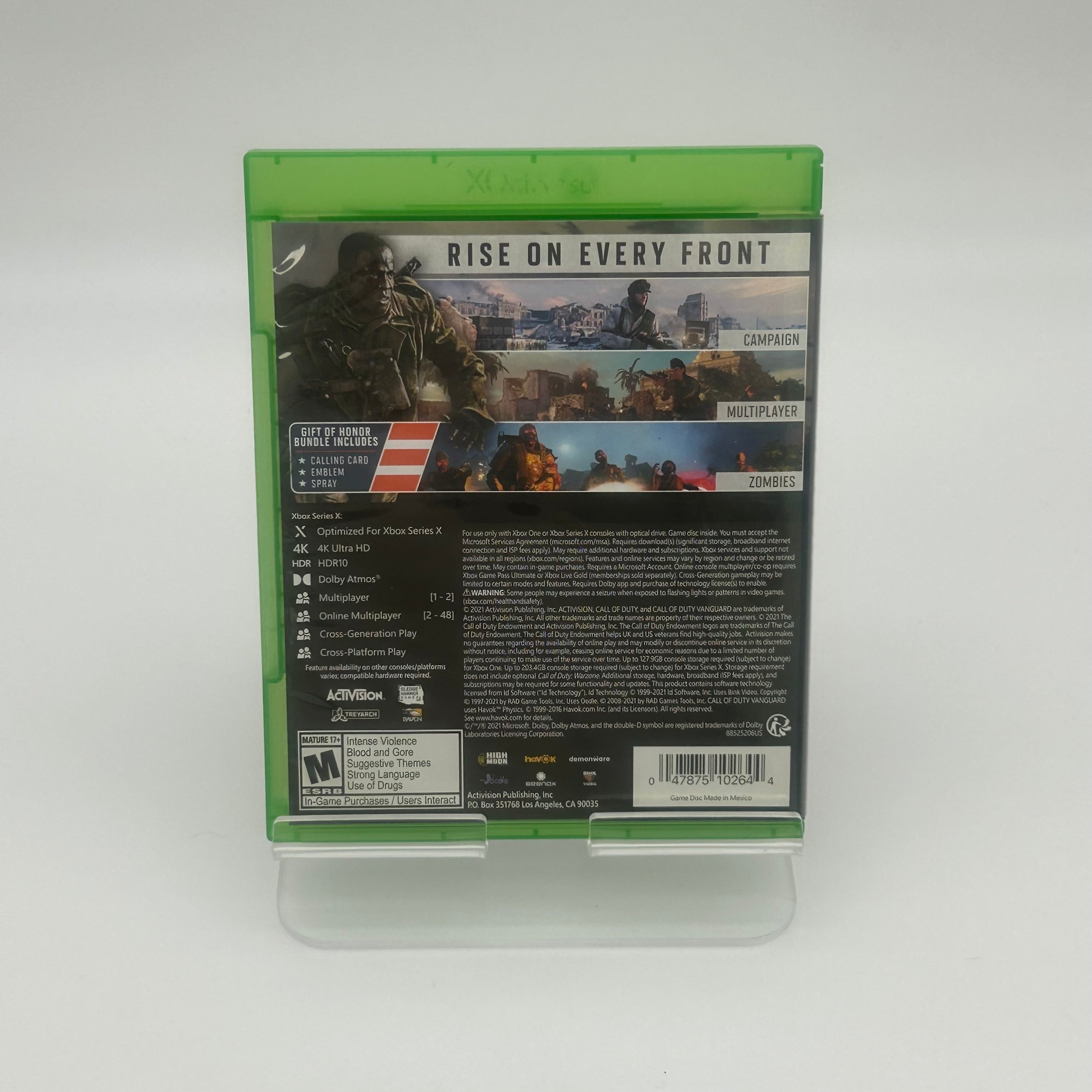 Call of Duty: Vanguard Xbox One - Used With Box
