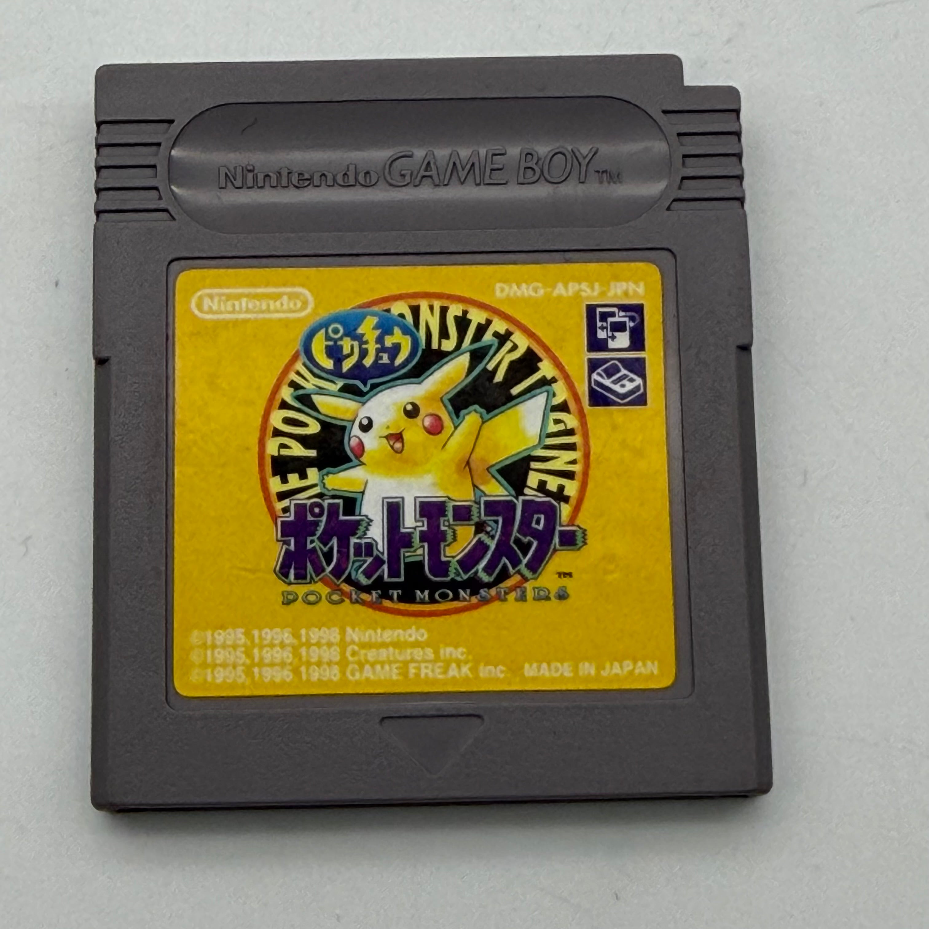 Nintendo Game Boy Color (CGB-001) 1998 Purple w/ Pocket Monster Game - Tested