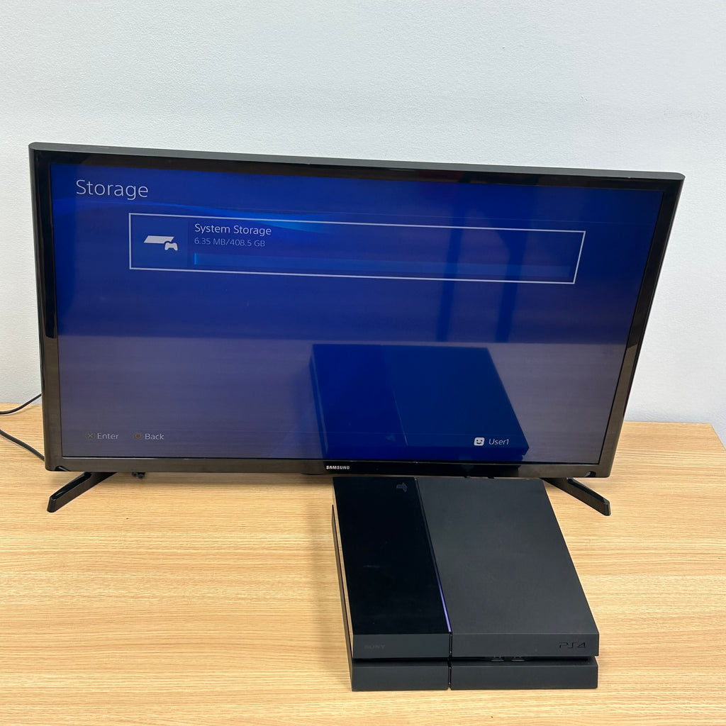 Sony PlayStation 4 (CUH-1115A) - 500GB - Black - Console Fully Functional