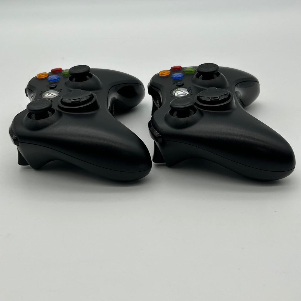 Xbox 360 S 250GB Model 1439 Black Console System Bundle 5 Games 2 Controllers