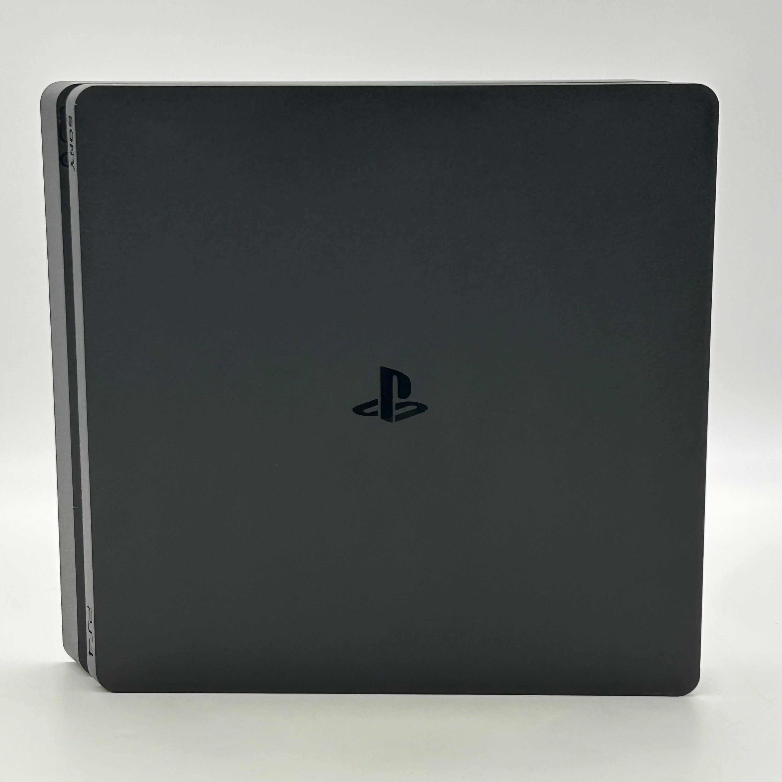 Sony PS4 Slim 1TB Console Black Bundle + 3 Games & 2 Controllers - Tested (Drift)