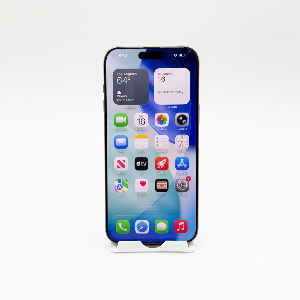 Unlocked Apple iPhone 16 Pro Max 512GB Desert Titanium MYW93LL/A 92% BH