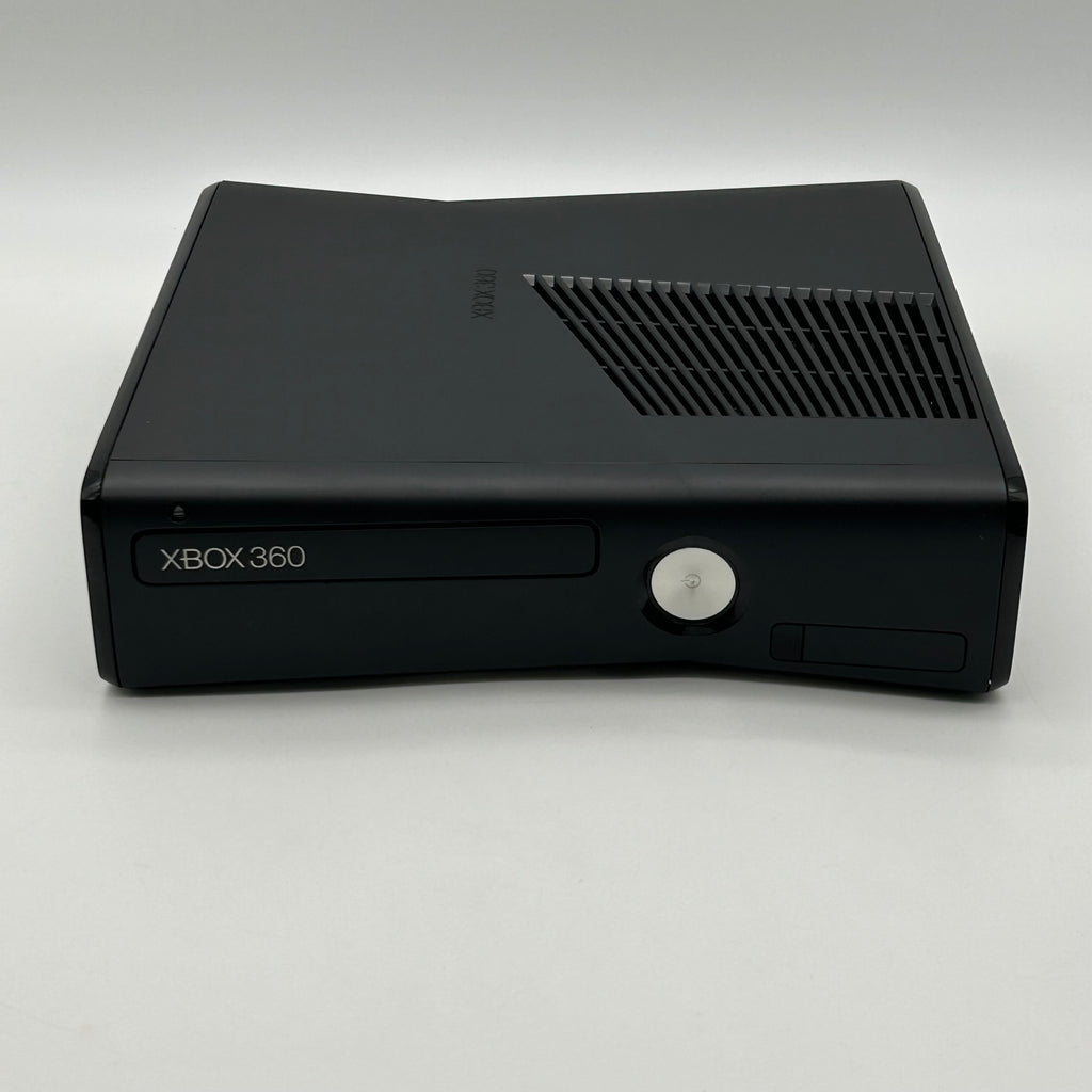 Xbox 360 S 250GB Model 1439 Black Console System Bundle 5 Games 2 Controllers