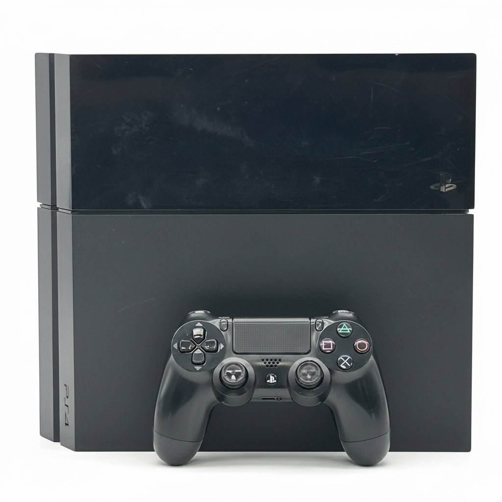 Sony PS4 500GB Console CUH-1115A Black with 1 Controller - Tested & Working