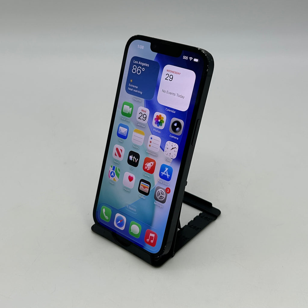 Boost Apple iPhone 16e A3212 128GB Black 100% BH - Parts Only