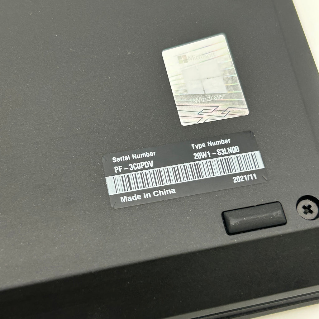 SOLD #1266 - Lenovo ThinkPad T14 -14-inch Laptop Intel Core i7-1185G7 32GB RAM 512GB NVMe SSD Windows 11 Pro
