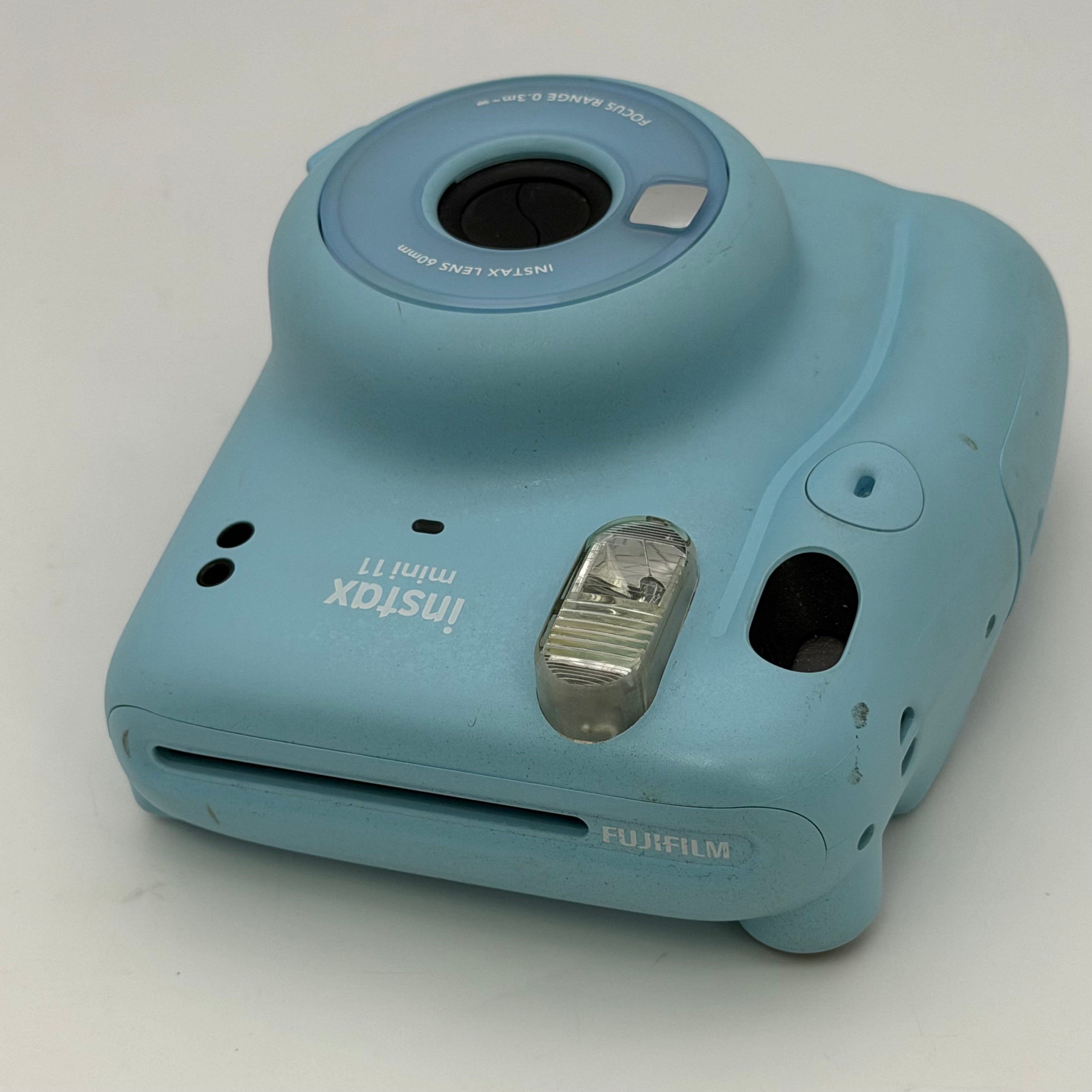 Fujifilm Instax Mini 11 Instant Film Camera - Light Blue, No Film - Tested
