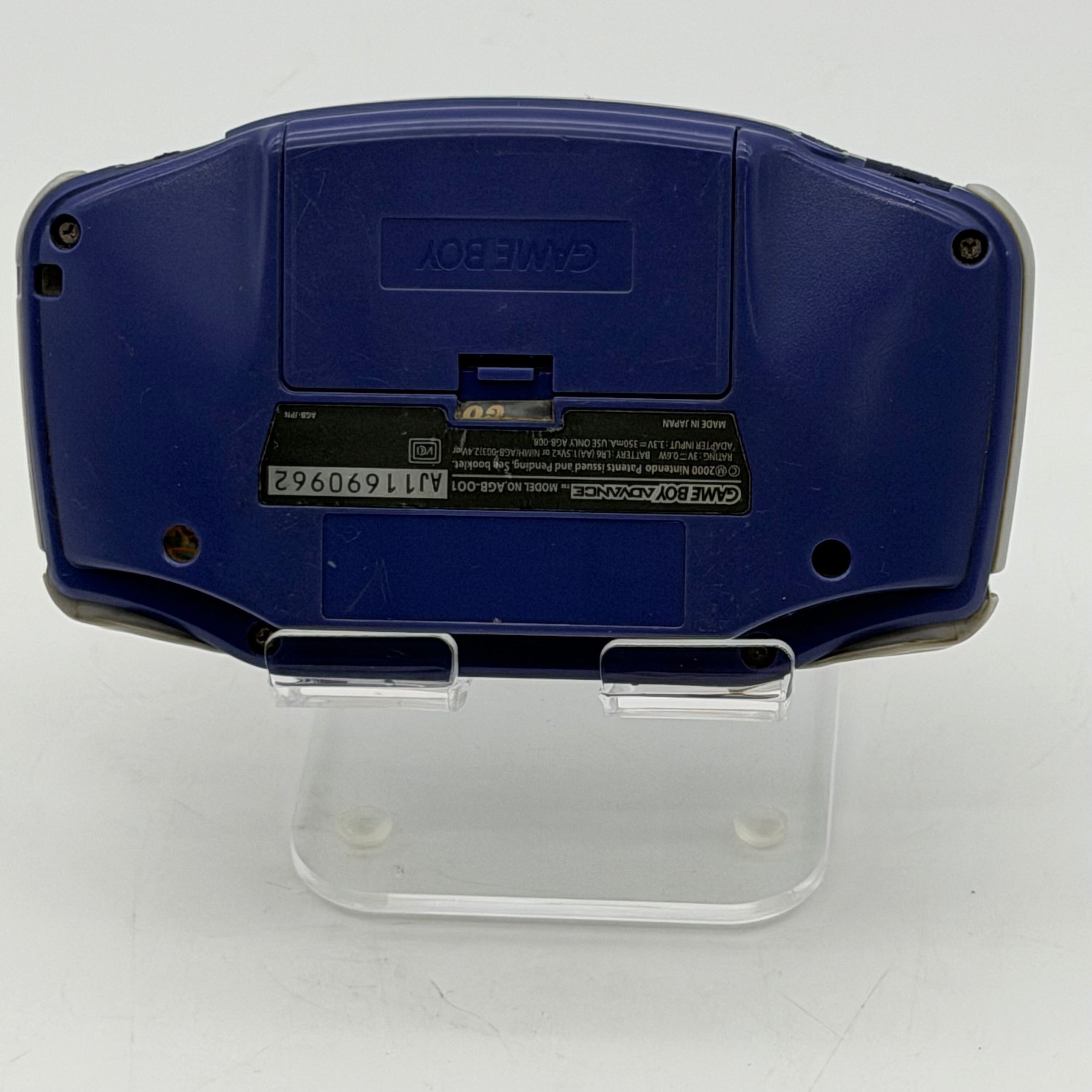 Nintendo Game Boy Advance Handheld System Indigo Purple - Tested