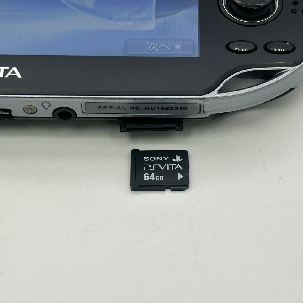 Sony PlayStation Vita (PCH-1001) Black 64GB Used Video Game System