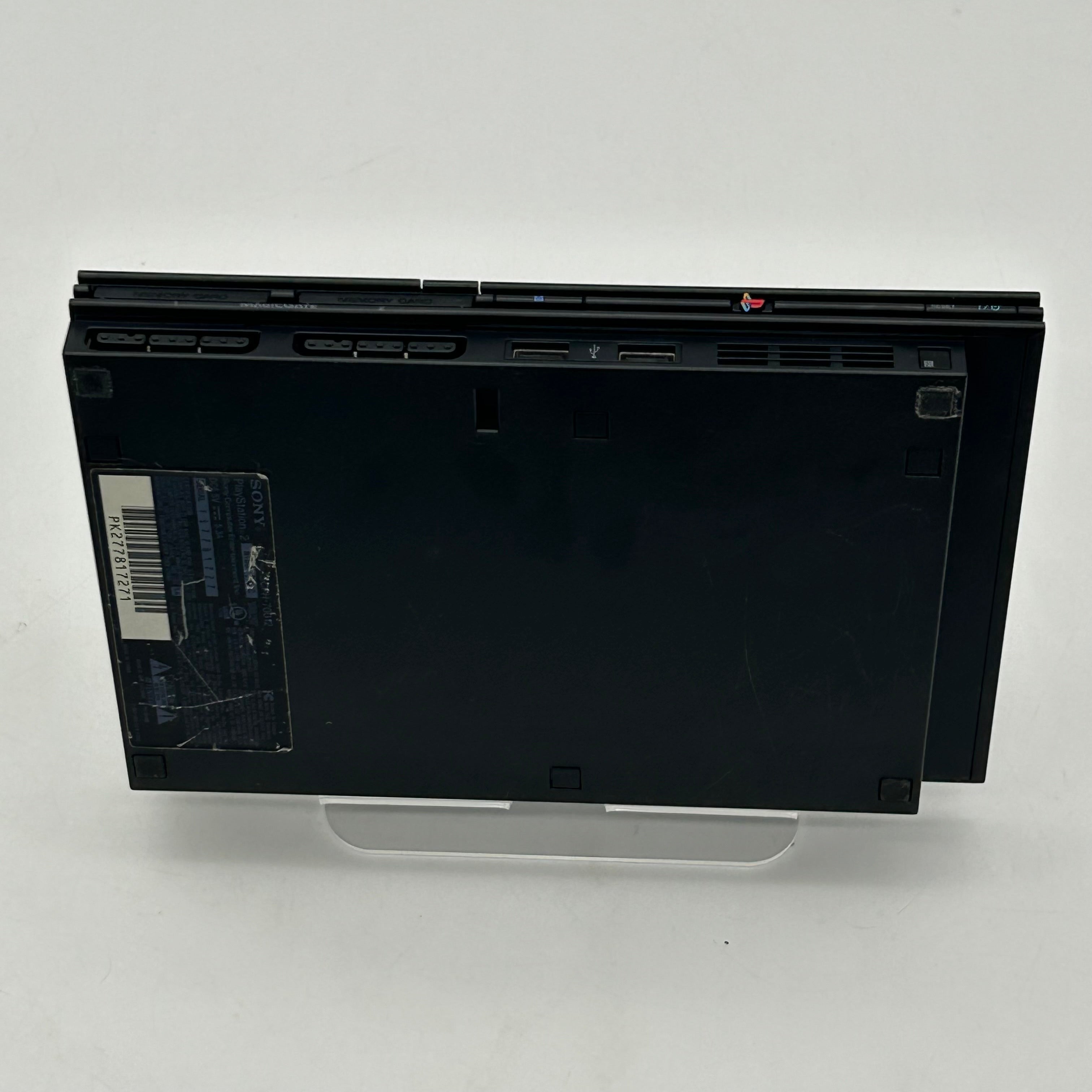 Sony PlayStation 2 PS2 Slim Black Console Bundle SCPH-75001