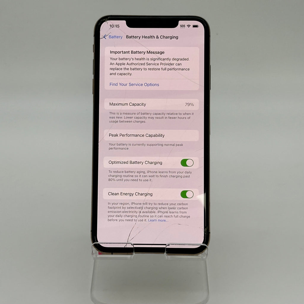 Apple iPhone XS Max 64GB Gold Unlocked - For Parts