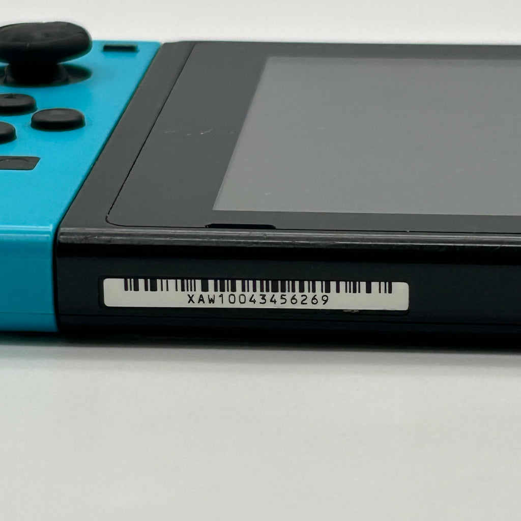 Nintendo Switch HAC-001 - Neon Red/Neon Blue 32GB Handheld Black Console Set