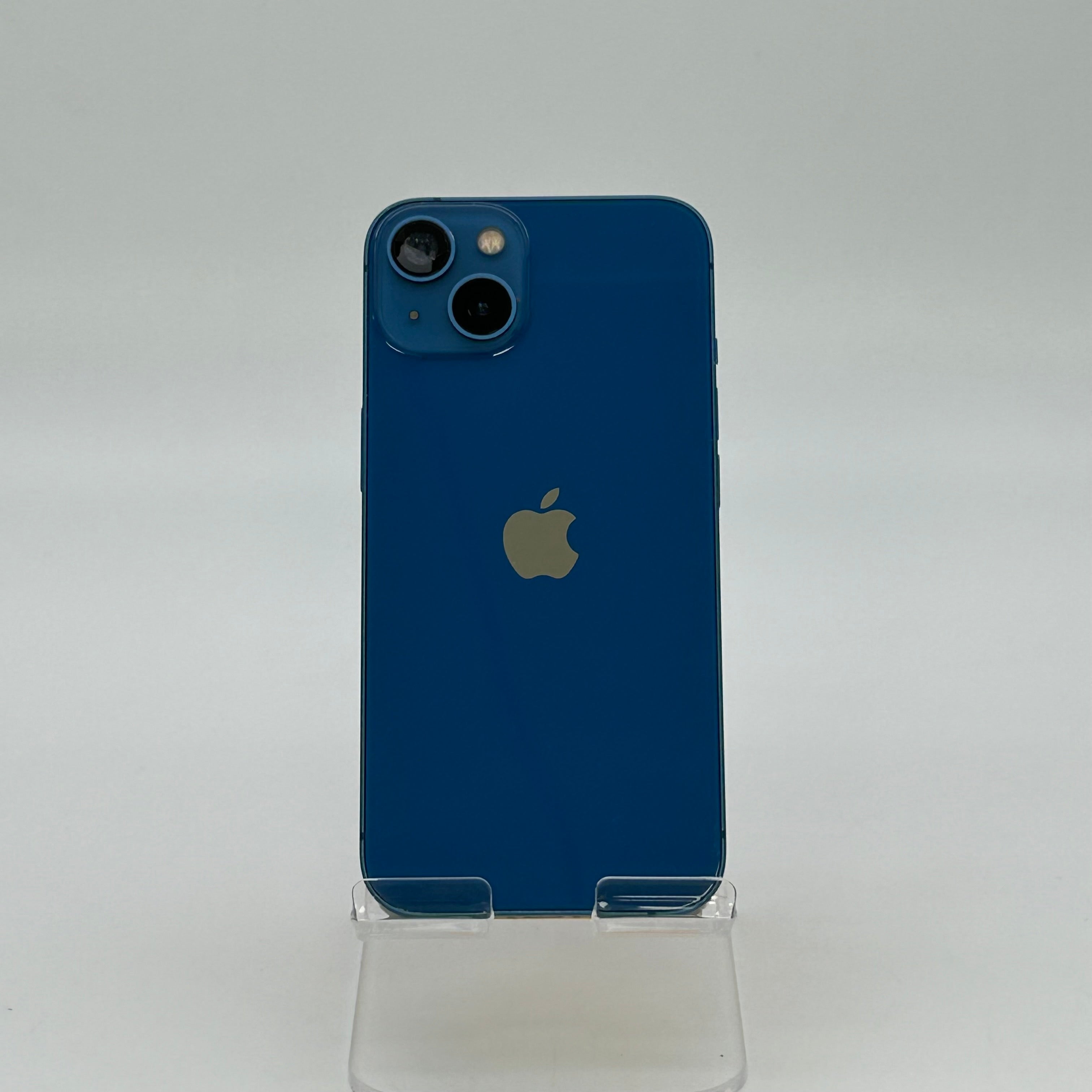 Unlocked Apple iPhone 13 128GB Blue  A2482 89% BH - Lens Cracked