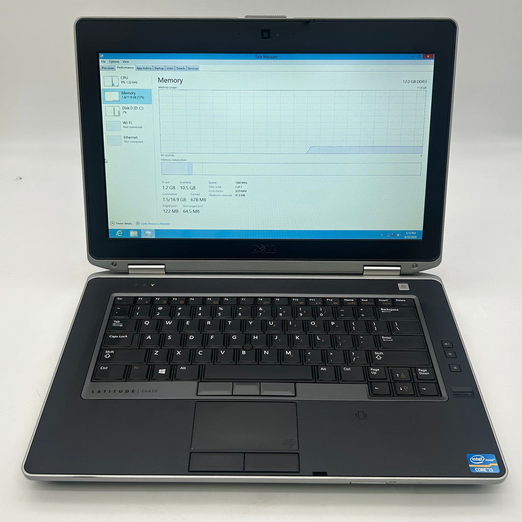 Dell Latitude E6430 14" |Core i5|2.7GHz|12GB RAM| 320GB|
