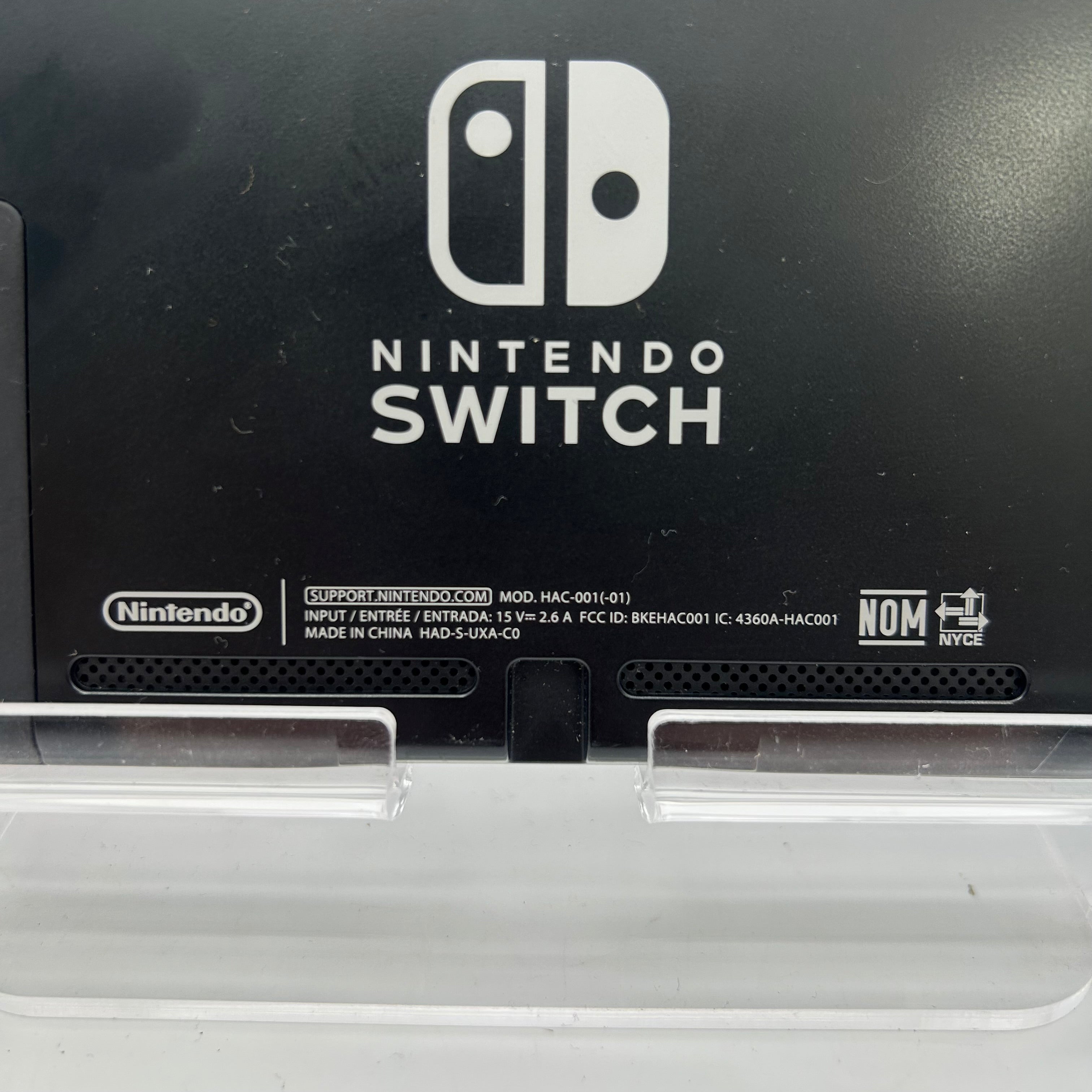 Nintendo Switch HAC-001-01 32GB Console with Joycons - READ