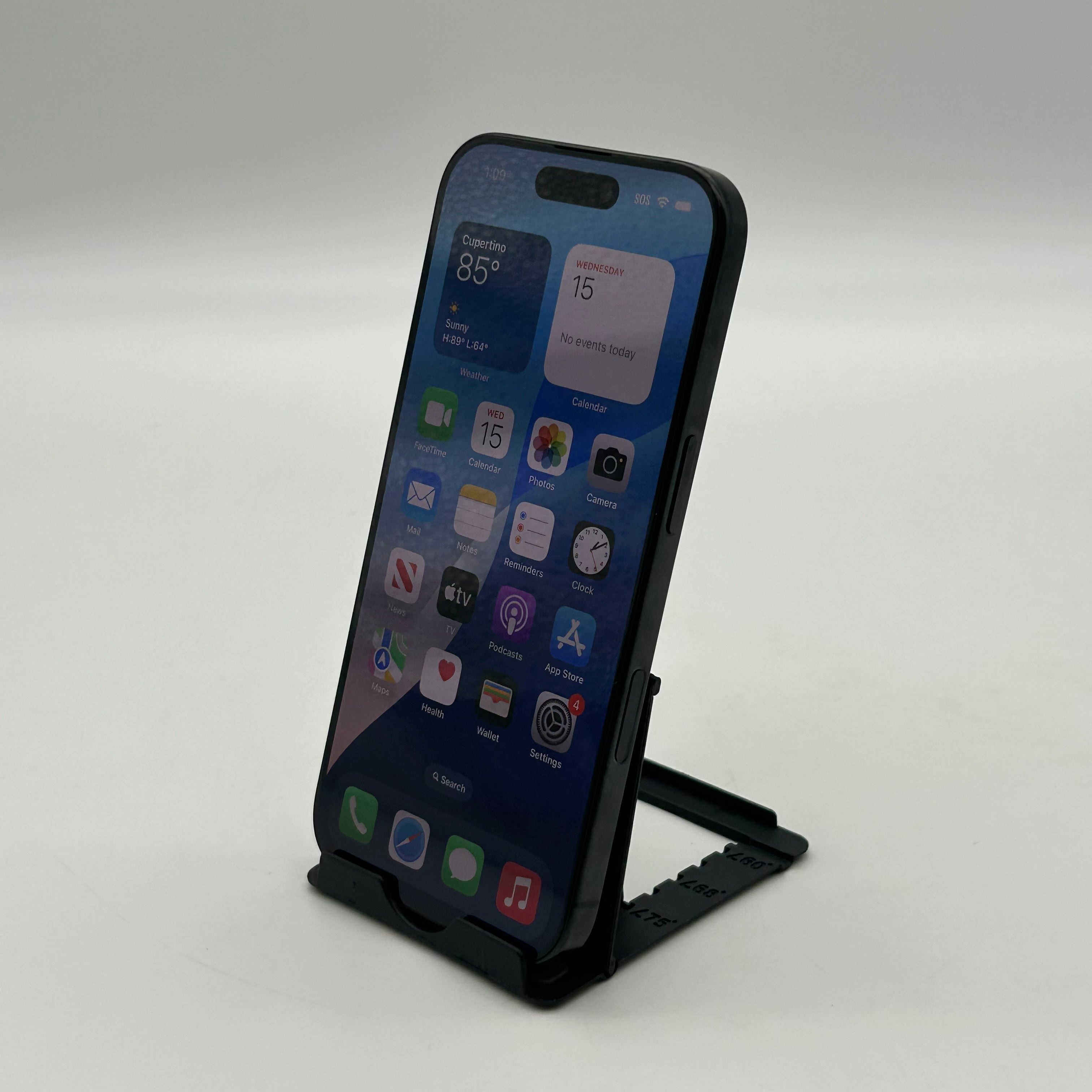 Apple iPhone 16 Pro - 128GB - Black Titanium (AT&T) - 100%BH - Read